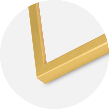 Képkeret arany keskeny 21 x 30 cm