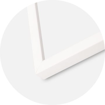 Képkeret fehér keskeny 21 x 30 cm