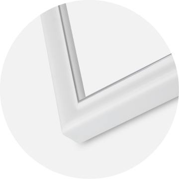 Keret Canterbury Akrilüveg Fehér 40x40 cm