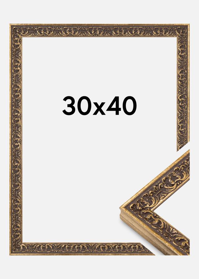 Keret Amber Akrylglas Ezüst 30x40 cm