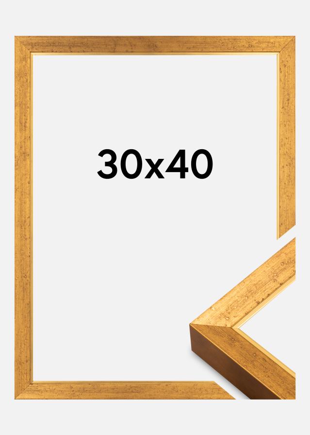 Keret Brema Akrilüveg Arany 30x40 cm