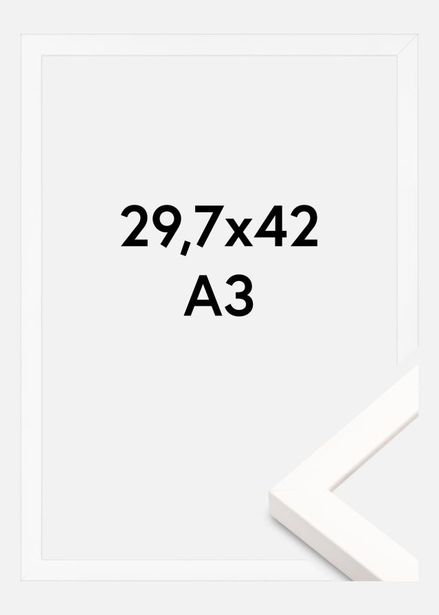 Keret Brooke Akrilüveg Fehér 29,7x42 cm (A3)