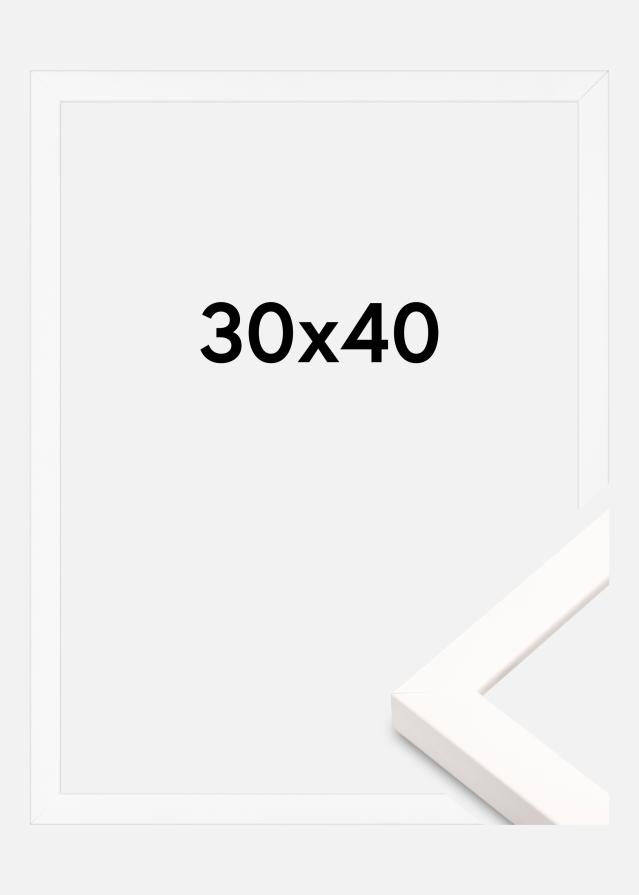Keret Brooke Akrilüveg Fehér 30x40 cm