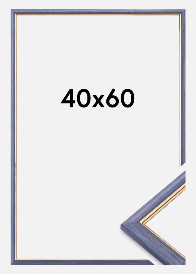 Keret Claudia Akrüveg Kék 40x60 cm