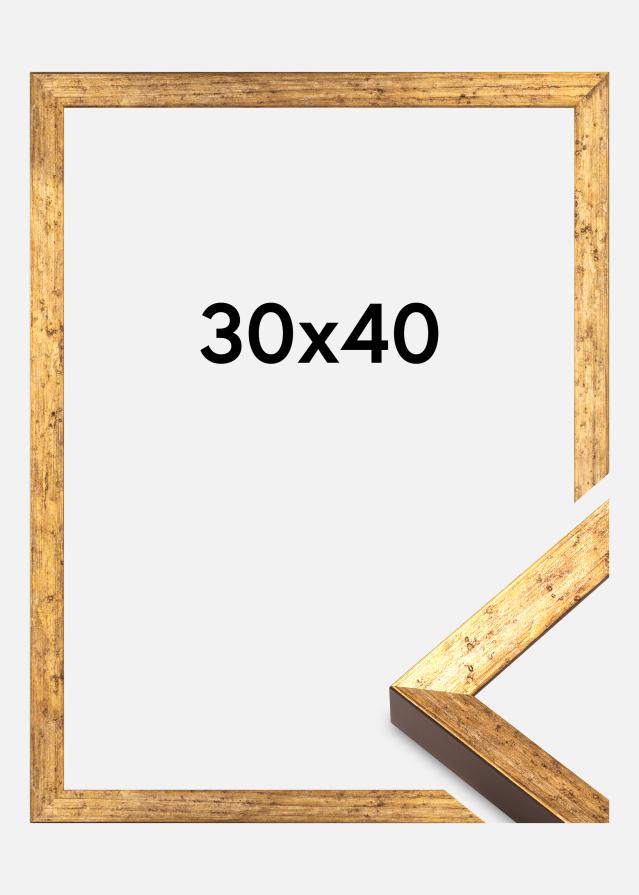 Keret Dune Akrilüveg Arany 30x40 cm