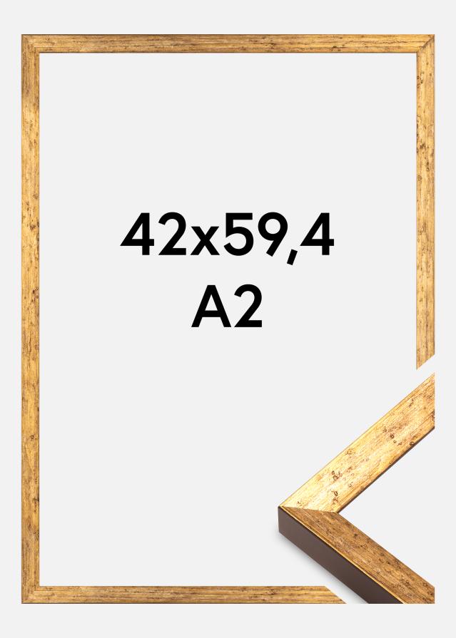 Keret Dune Akrylglas Arany 42x59,4 cm (A2)