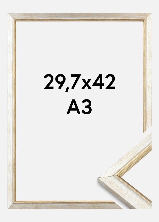 Keret Marisa Akrylglass Ezüst 29,7x42 cm (A3)