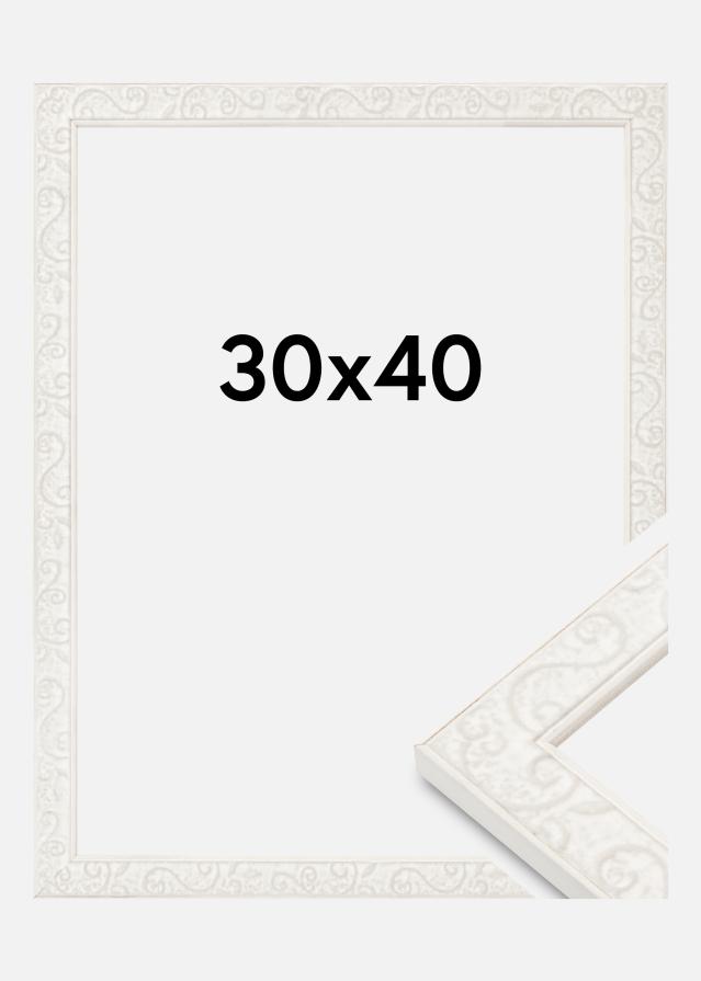 Keret Milton Akryl üveg Fehér 30x40 cm