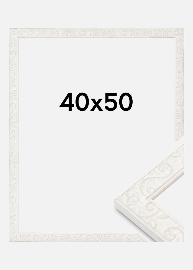 Keret Milton Akrylglas Fehér 40x50 cm