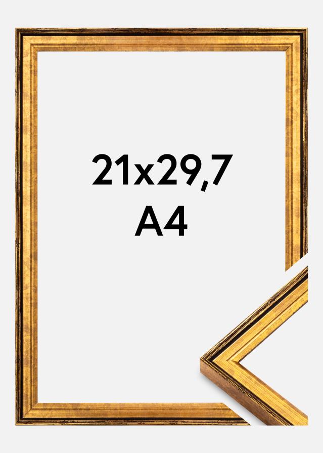 Keret Ringa Akrylglas Arany 21x29,7 cm (A4)