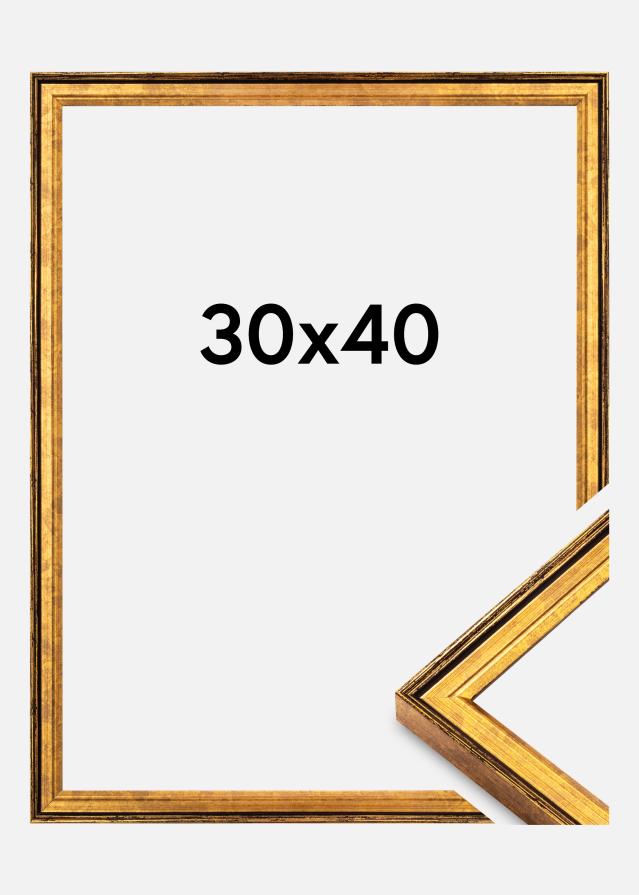 Keret Ringa Akrilüveg Arany 30x40 cm