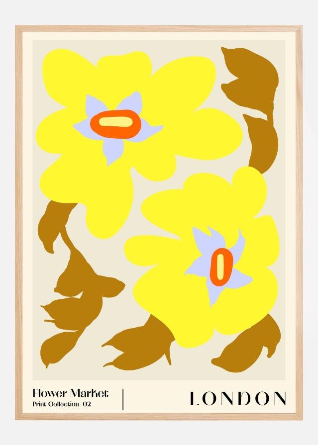 Flower Market. London Poszter