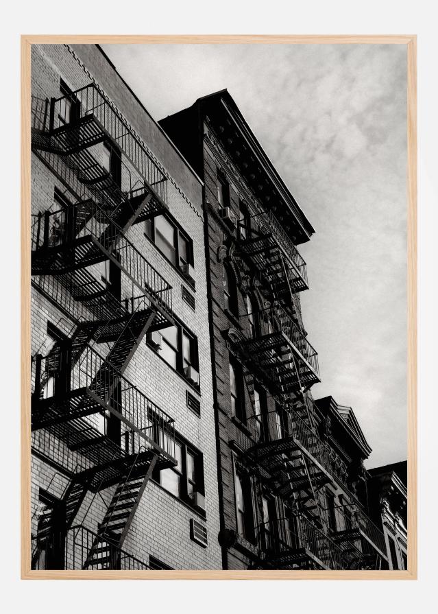 New York City Fire Escapes 05 Poszter