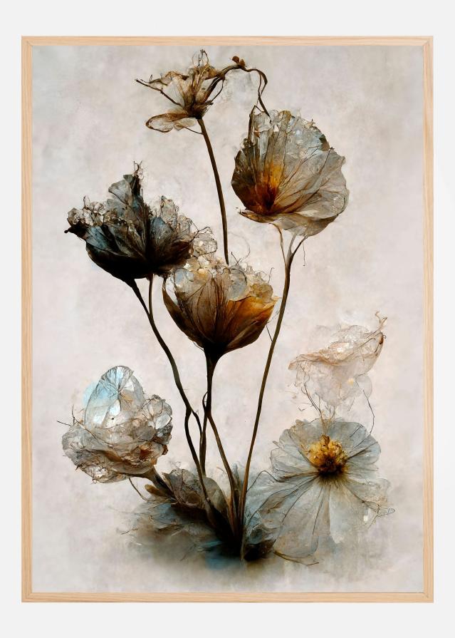 Crystal Flowers Poszter