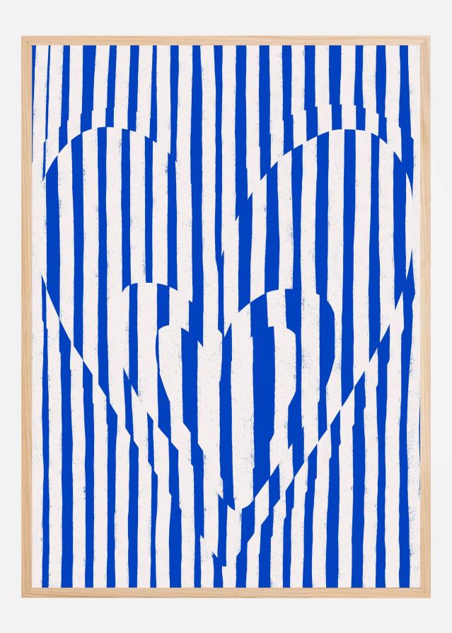 Hearts (Blue Version) Poszter