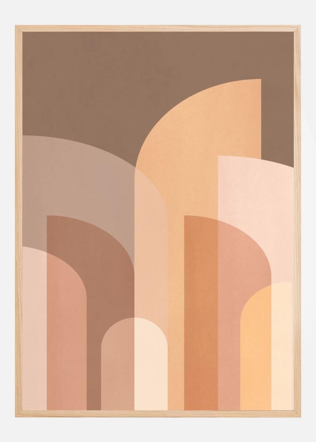 Retro Geometric II Poszter