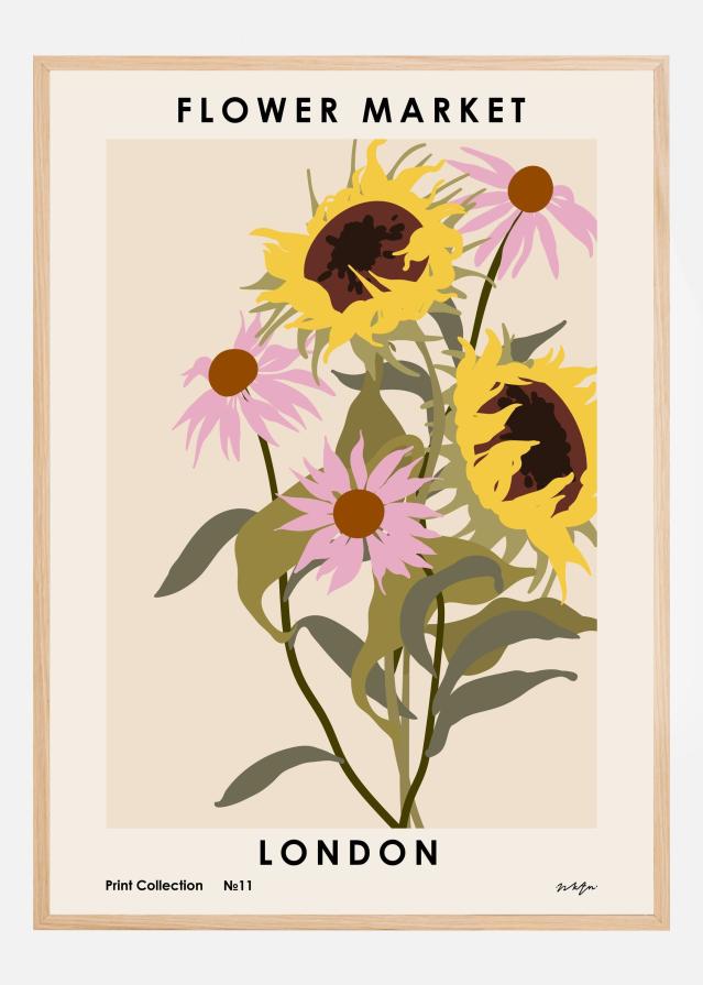 Flower Market. London Poszter