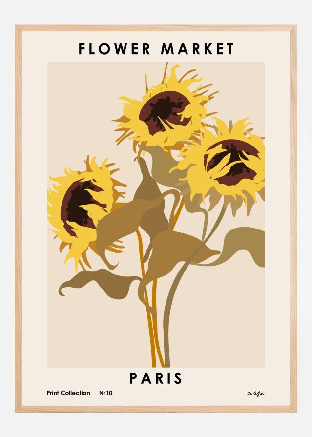 Flower Market. Paris Poszter