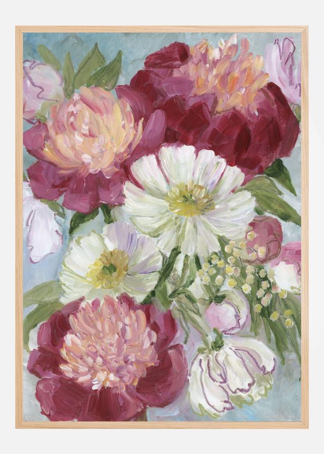 Eleanora painterly florals Poszter