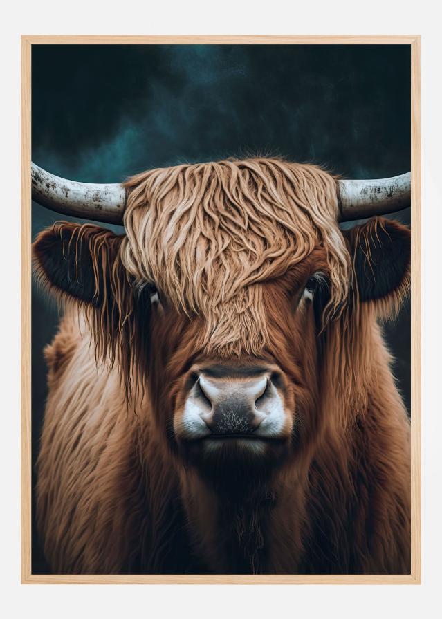 Highland Cow Poszter