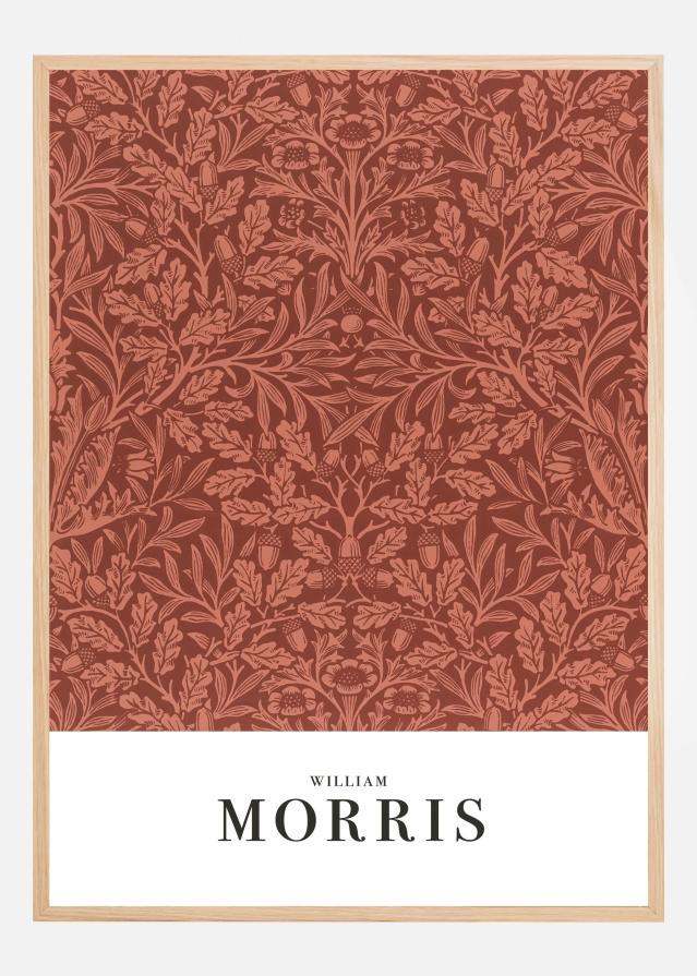 Acorns and oak leaves Poszter