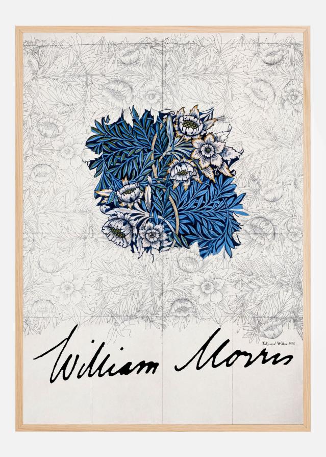 Tulip and Willow Poszter