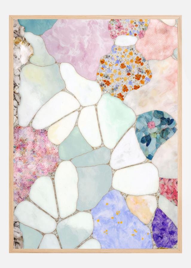 Floral Mosaic Poszter