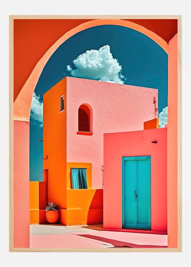 The Pink Village Poszter