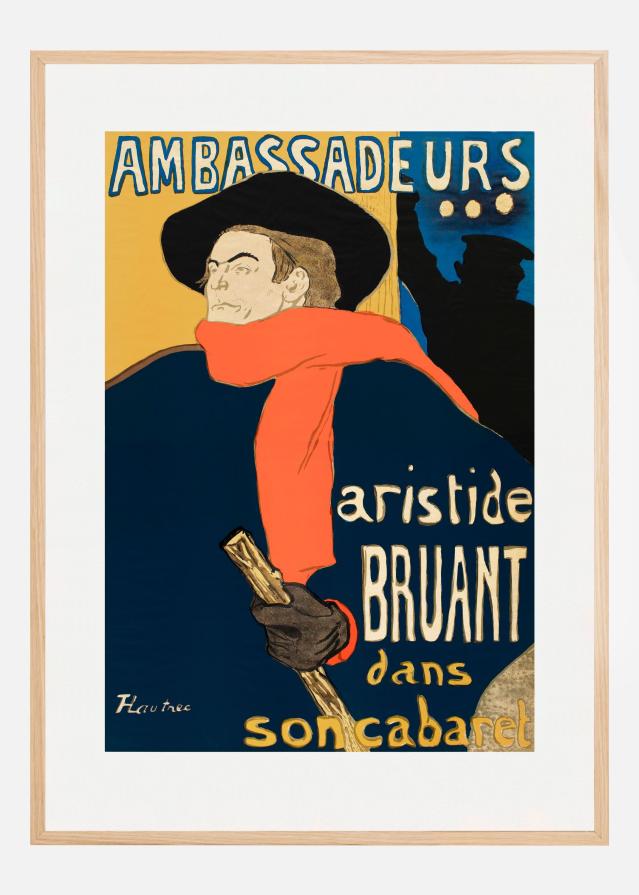 Ambassadeurs Aristide Bruant Dans Son Cabaret (1892) Poszter