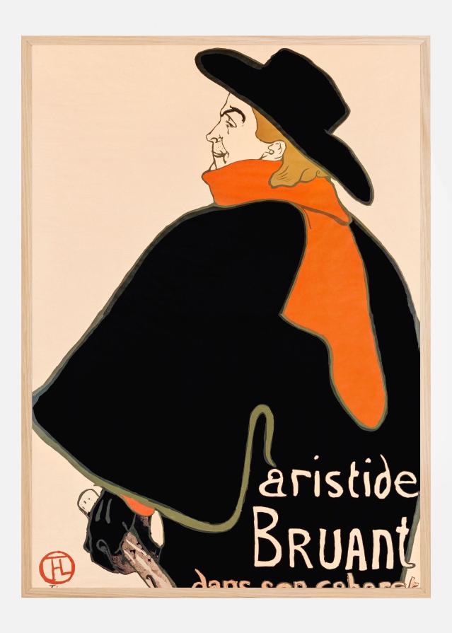 Aristide Bruant In His Cabaret (1893) Poszter