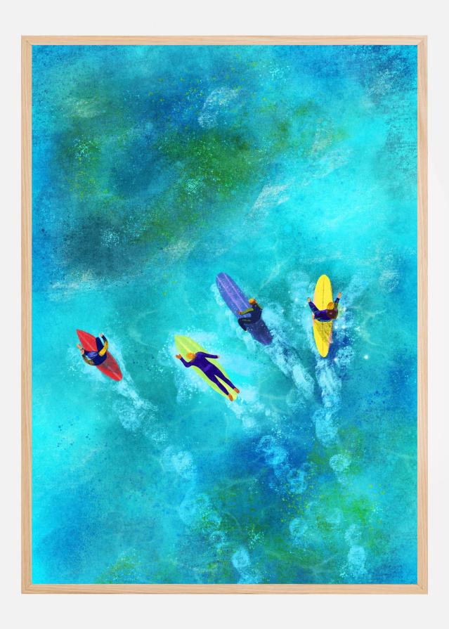 Surfer Dudes Poszter