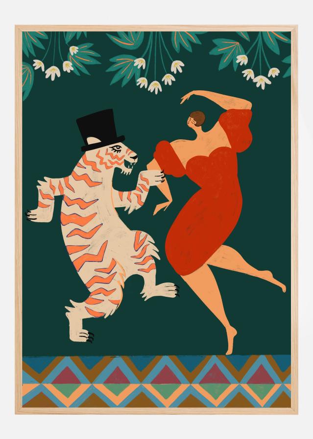 A Date With a Wild Cat Poszter