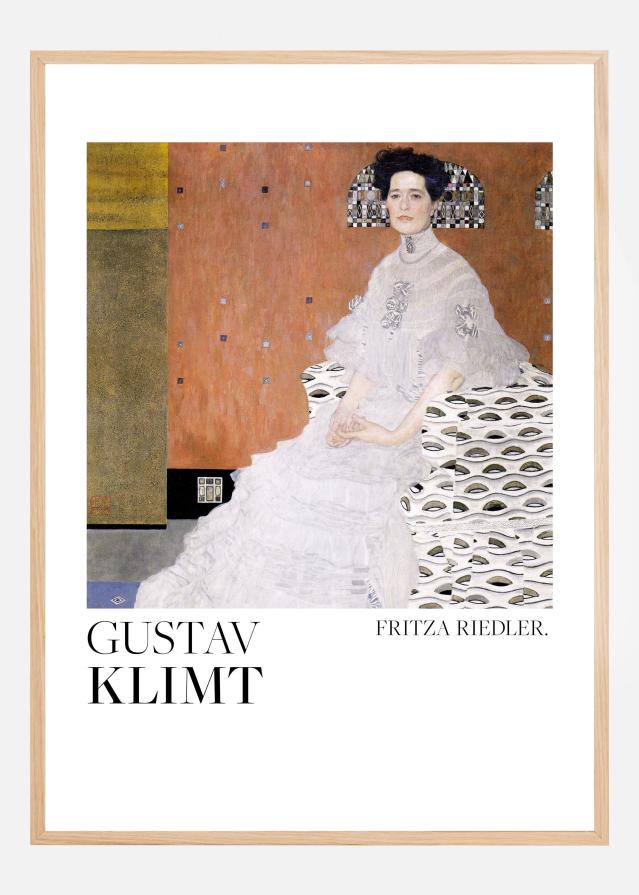 Bildnis Fritza Riedler (1906) Poszter