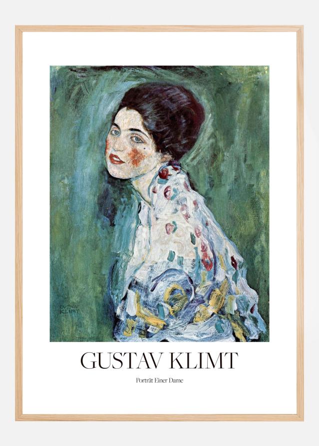 PortrAct Einer Dame (1916a1917) Poszter