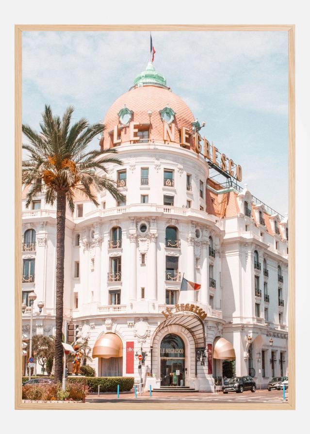 French Riviera Building Poszter