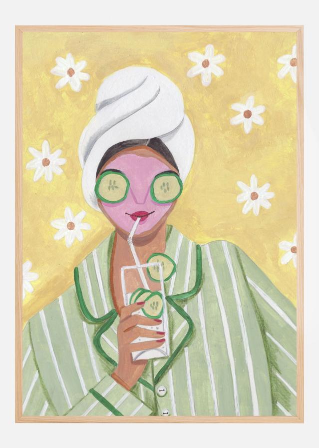 Woman Relax Time Poszter