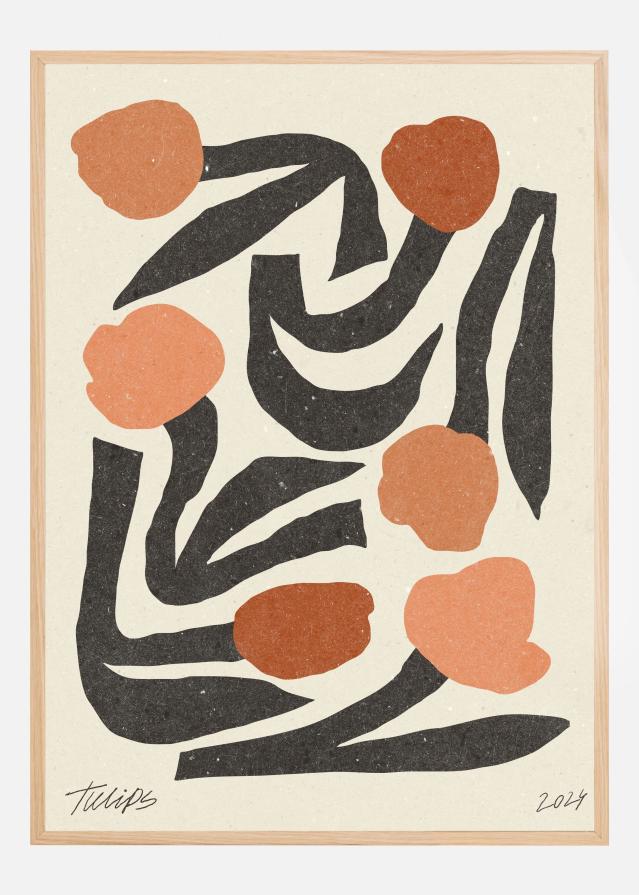 Modern Flower 03 Poszter