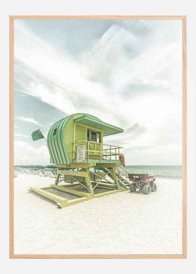 Vintage Florida Flair at Miami Beach Poszter