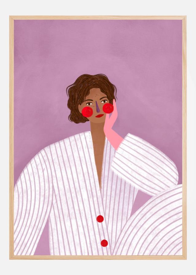 The Woman With the Pink Glove Poszter