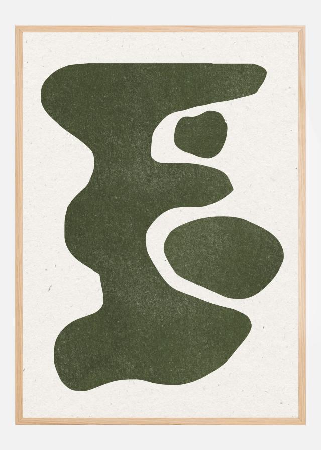 Abstract Retro Shapes Poszter