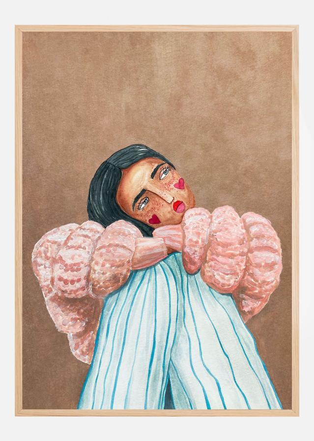 Dreaming girl Poszter