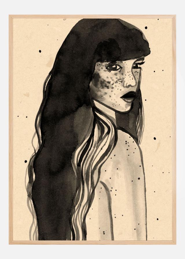 Long Hair Lady Poszter