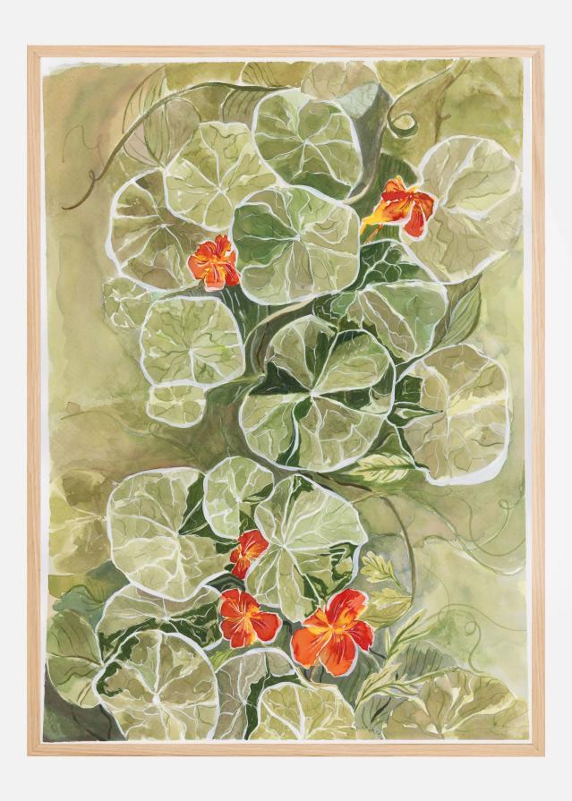Nasturtium Tapestry Poszter