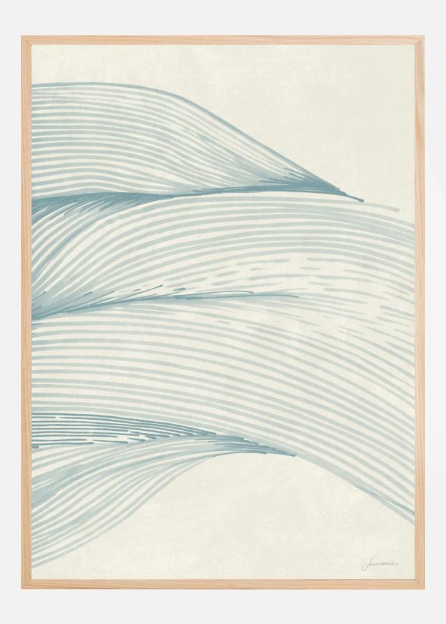 Ocean in lines 01 Poszter