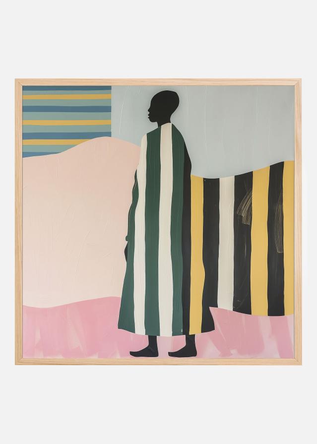 Man In Stripes Poszter