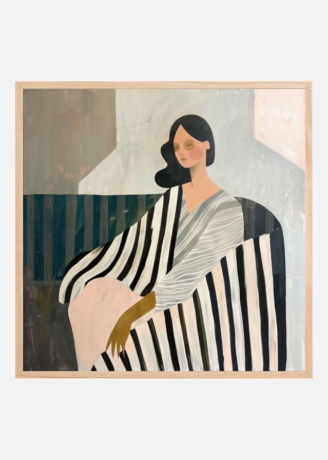 Woman In Recline Poszter