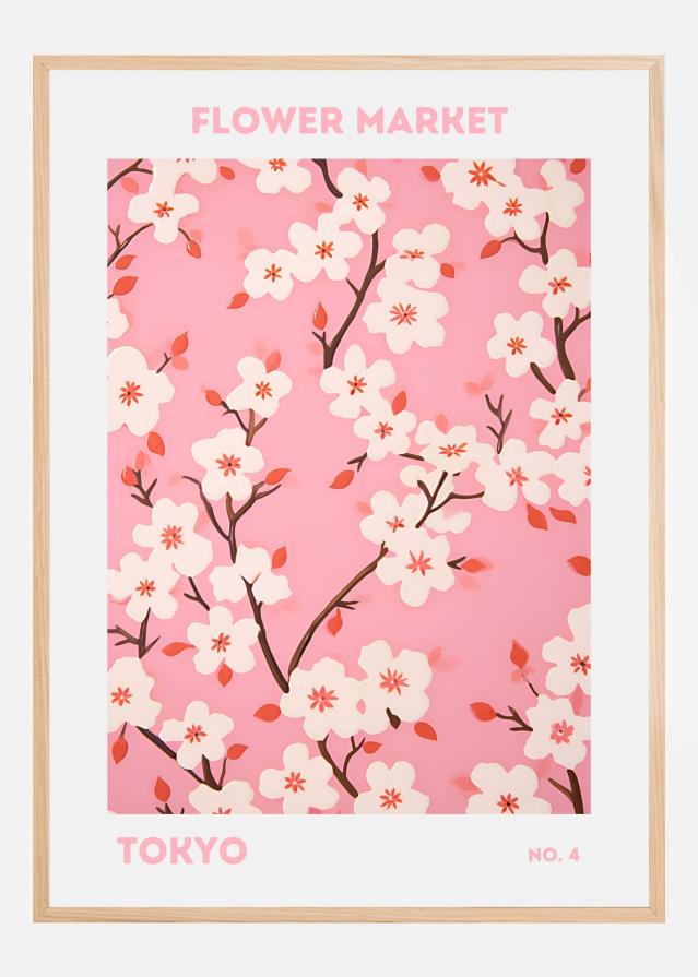 Flower Market Tokyo Poszter