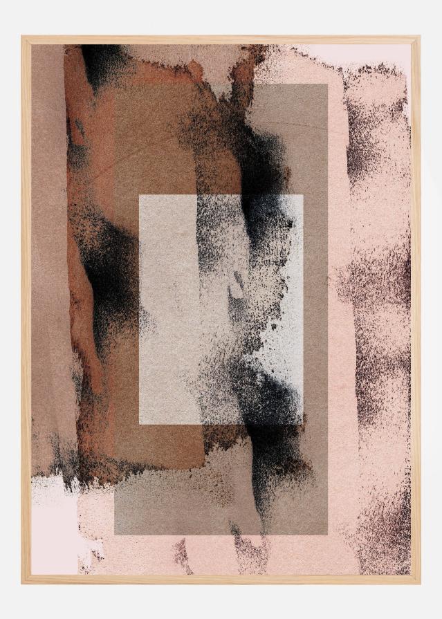 Abstract Brush Strokes 17y Poszter