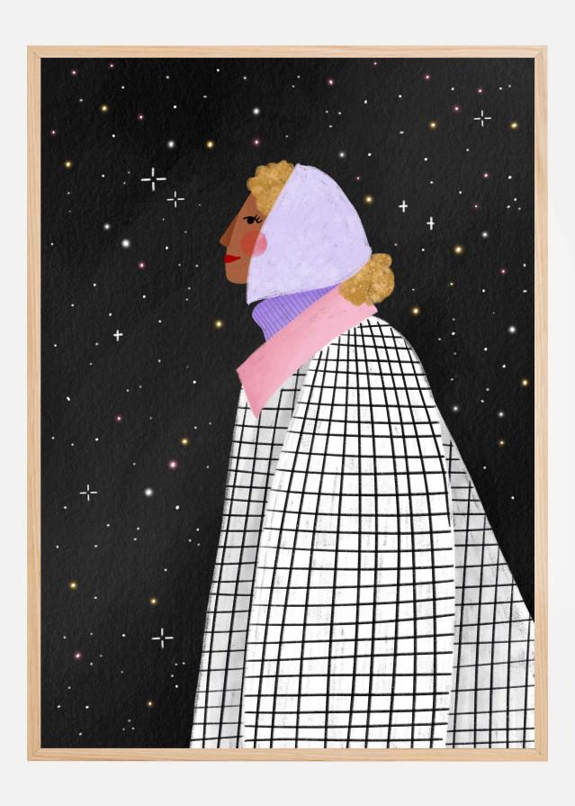 The Lady with the stars Poszter