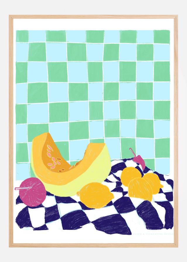 Pandc Neonstilllife Copy Poszter